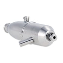 102009 Polished High-Speed Inline Exhaust System (1/10 Scale) Silver