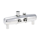 18001P Dual Exhaust Joint tubing For HPI 1:8 Nitro Savage 4.6 5.9 Silver