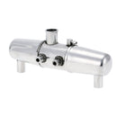 18001P Dual Exhaust Joint tubing For HPI 1:8 Nitro Savage 4.6 5.9 Silver