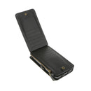 Wallet Case 18 Card Slots Stand Flip Wallet Case Cover for iPhone 7 Plus Black