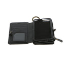 Wallet Case 18 Card Slots Stand Flip Wallet Case Cover for iPhone 7 Plus Black