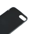 Luxury Thin PU Leather Back Skin Case Cover For iPhone 7 Black
