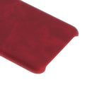 Thin PU Leather Back Skin Case Cover For iPhone 7 Plus Red