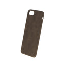 Thin PU Leather Back Skin Case Cover For iPhone 7 Plus Khaki