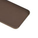 Thin PU Leather Back Skin Case Cover For iPhone 7 Plus Khaki