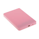 2.5inch USB 3.0 SATA Hard Drive Mobile Disk External Case Enclosure Box Pink