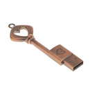 Fashion Heart Key 8GB USB Memory Stick USB Flash Drive U Disk Xmas Gift