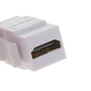 10xHDMI Keystone Jack Insert Snap In Female Connector Ultra HD Full 1080P