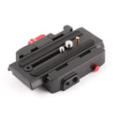 Rapid Connect Adapter with Mounting Plate for Manfrotto 500AH 577 Tripod Stabilizer