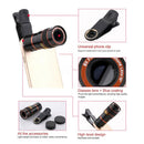 Clip-on 8x Zoom Optical Telescope Camera Lens for iPhone 7 Samsung Galaxy S7