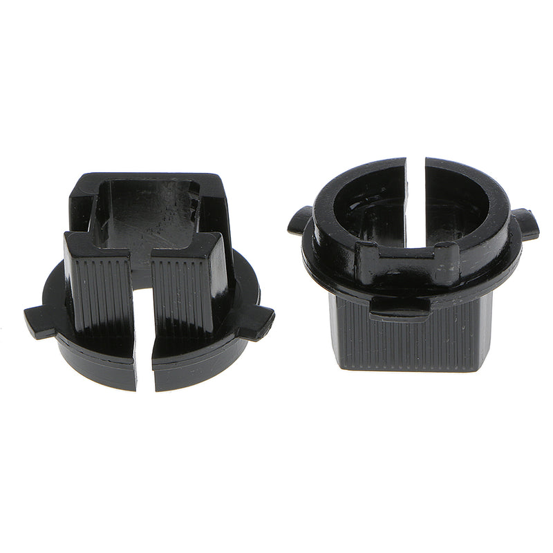2Pcs Car H7 Xenon Lamp Bulb Base Adapter Holder Conversion Kit For Kia Black