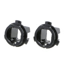 2Pcs Car H7 Xenon Lamp Bulb Base Adapter Holder Conversion Kit For Kia Black