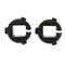 2Pcs Car H7 Xenon Lamp Bulb Base Adapter Holder Conversion Kit For Kia Black