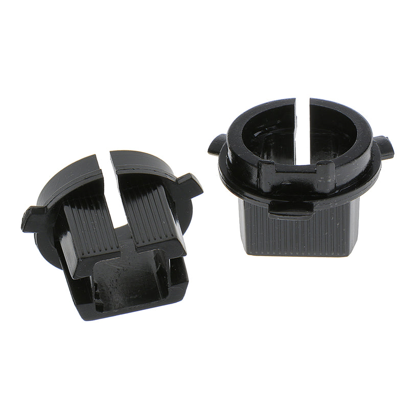 2Pcs Car H7 Xenon Lamp Bulb Base Adapter Holder Conversion Kit For Kia Black