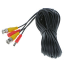 Security Camera Cable Video Power Extension Wire for CCTV DVR BNC RCA 10M