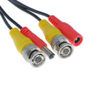 Security Camera Cable Video Power Extension Wire for CCTV DVR BNC RCA 20M