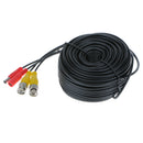 Security Camera Cable Video Power Extension Wire for CCTV DVR BNC RCA 30M