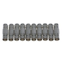 10pcs BNC Female to AV Female Coupler Adapter Connector for CCTV Camera
