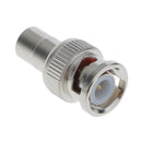 Set of 5 BNC Male to RCA Female Coupler Adapter Connector for CCTV Camera