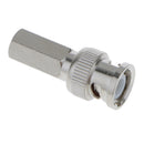 5Pcs Lots CCTV RG59 Coax BNC Male Plug Twist-on Connector Adapter Cable
