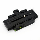 577 Connect Adapter Sliding QR Plate 504Plong for Manfrotto 502HD Black