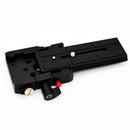 577 Connect Adapter Sliding QR Plate 504Plong for Manfrotto 502HD Black