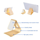 Nano Suction Phone Tablet Holder Rack with Data Cable Hole Gold