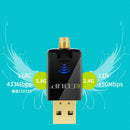 EDUP EP-AC1607 11AC 600M Dual Band USB 3.0 Wireless LAN Card Wifi Receiver