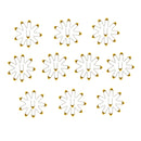 100pcs 50V 104pf 4mm Multilayer Monolithic Ceramic Capacitor Assorted