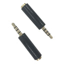 2pcs Universal 3.5MM OMTP to CTIA Earphone Adapter Splitter Plug Converter