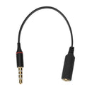 Headset Earphone 3.5mm OMTP to CTIA M / F Cable Converter