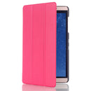 Tri-Fold PU Leather Case for 8inch Huawei MediaPad M2 + OTG+Touch Pen Pink