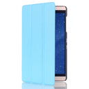 Tri-Fold PU Leather Case for 8inch Huawei MediaPad M2 + OTG+Touch Pen Sky Blue
