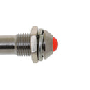 10pcs LED 8mm Panel Indicator Light 24V Red
