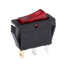 250V 10A Green LED 12V Car Boat Auto ON/OFF Rocker SPST Switch