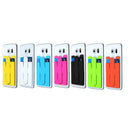 Cell Phone Card Holder Sticker Firmly Adhesive Stick Back Cover Credit Card Holder Pouch Pocket Wallet for All Mobile Phones White