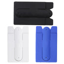 Cell Phone Card Holder Sticker Firmly Adhesive Stick Back Cover Credit Card Holder Pouch Pocket Wallet for All Mobile Phones White