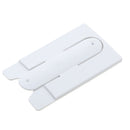 Cell Phone Card Holder Sticker Firmly Adhesive Stick Back Cover Credit Card Holder Pouch Pocket Wallet for All Mobile Phones White