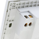 Wall 4-Port USB Socket Charger AC Power Receptacle Outlet Plate Panel
