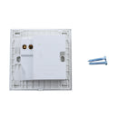 Wall 4-Port USB Socket Charger AC Power Receptacle Outlet Plate Panel