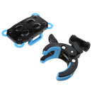 Handlebar Mount Holder Motorcycle Bicycle MTB Bike for Cell Phone GPS bLUE