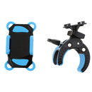 Handlebar Mount Holder Motorcycle Bicycle MTB Bike for Cell Phone GPS bLUE