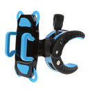 Handlebar Mount Holder Motorcycle Bicycle MTB Bike for Cell Phone GPS bLUE