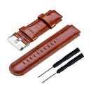 Double Face PU leather Watchband for vivoactive ApproachS2 S4 with Tool