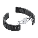 Stainless Steel Wristband and Metal Closure For for HUAWEI Watch Black