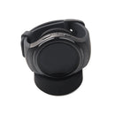 2 in 1 Wirless Charging Charger Cable Station Dock For Samsung Gear S3 Classic SM-R770 / Frontier SM-R760/ Frontier SM-R765 Black