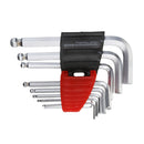 Chrome Vanadium Steel Allen Ball End Long Arm Hex Keys Wrench Tool Set