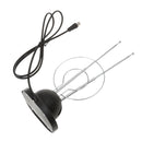 Universal Rabbit Ear UHF/VHF Color Antenna with Push-on Connectors