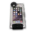 Water Proof Bumper Case Super Anti-crash Fullbody Hermetic Screwed Case Shockproof Waterproof Swimming Hard for iPhone 6plus 5.5'' Black
