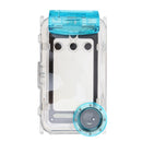 Fullbody Hermetic Screwed Case Waterproof Cover Shockproof Underwater Diving for iPhone 5/5s/5c 4'' Blue